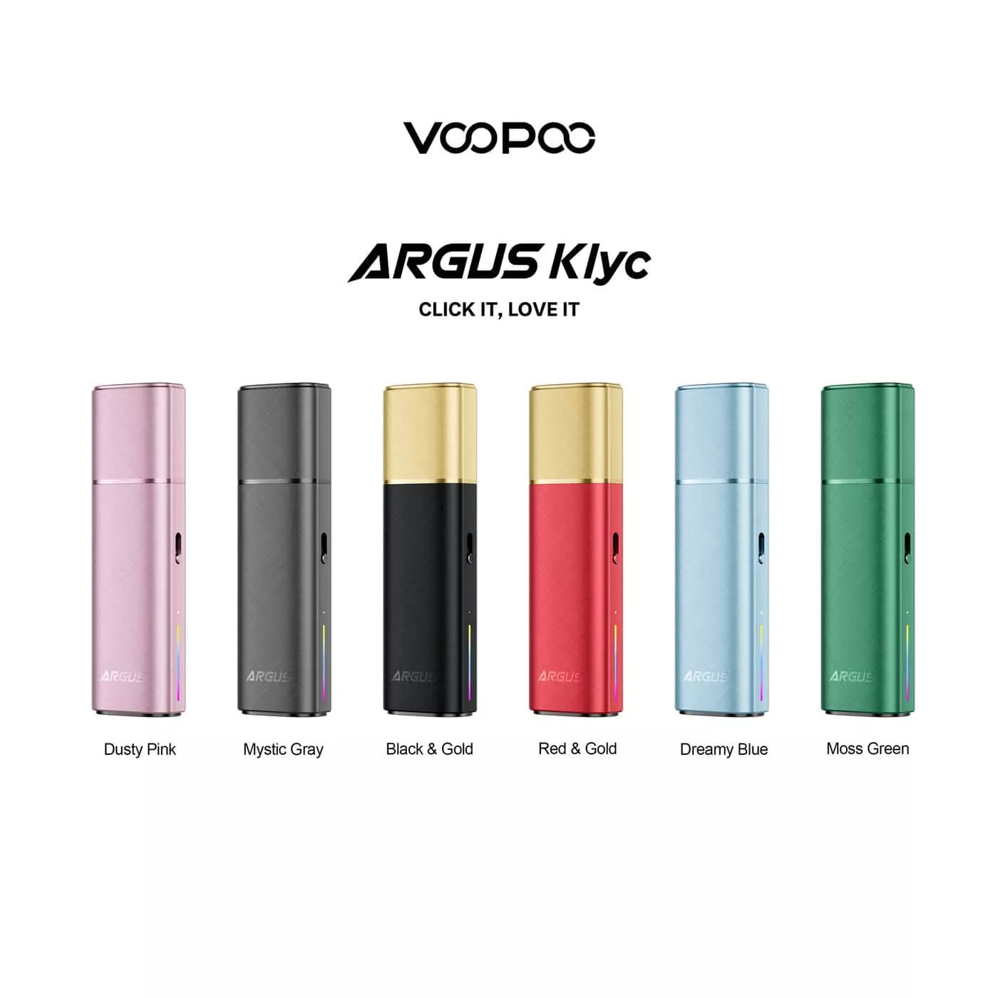 VOOPOO_Argus_Klyc_註油主機 Voopoo Argus Klyc 阿格斯註油主機套裝|磁吸防塵 · 可調功率 · 台灣現貨:圖片 1