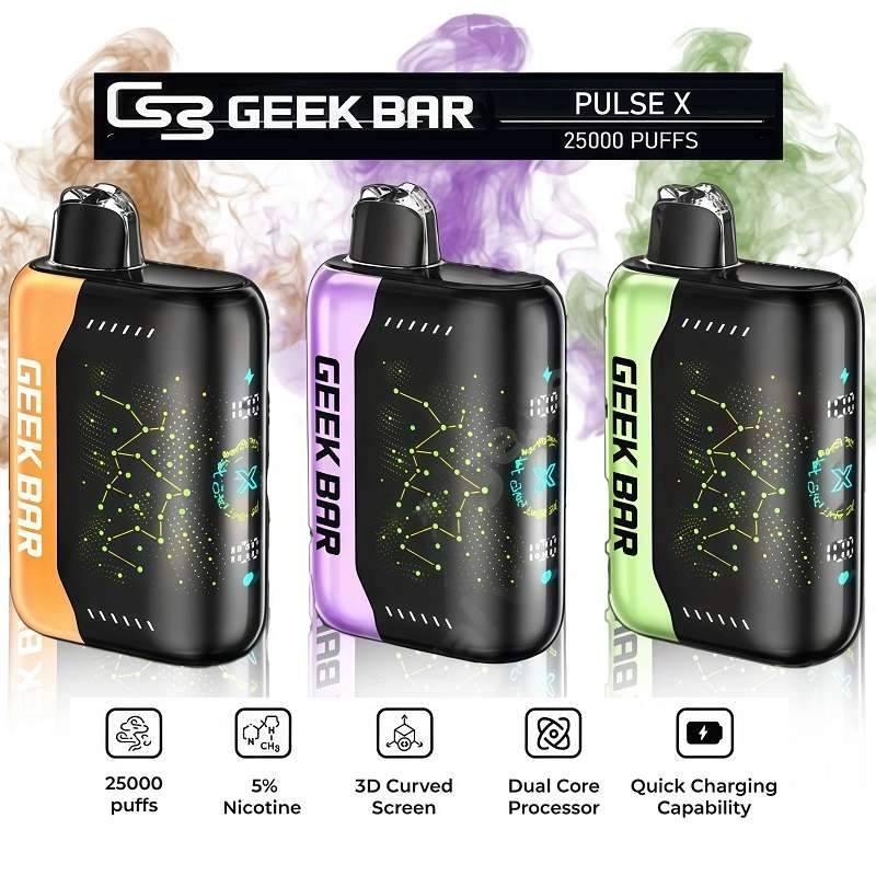 GEEK-BAR-25000口拋棄式電子煙 GEEK BAR Pulse X 25000 拋棄式電子煙 | 歐美爆款 · 超多口味:圖片 1